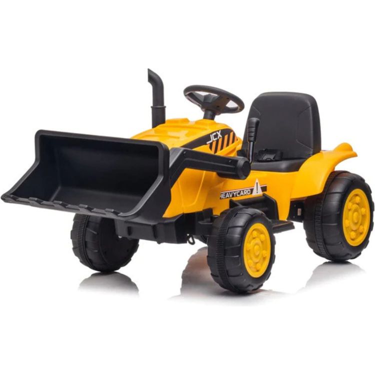 12V Freddo Excavator 1 Seater Ride on for Kids - Yellow