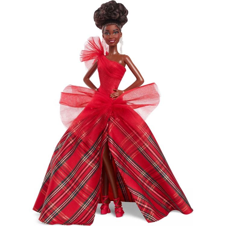 2024 Barbie Holiday Doll -  Black Hair