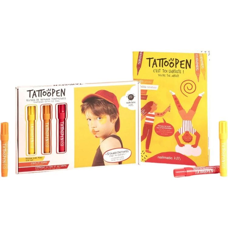 Art Tattoo Pen Set for Kids
