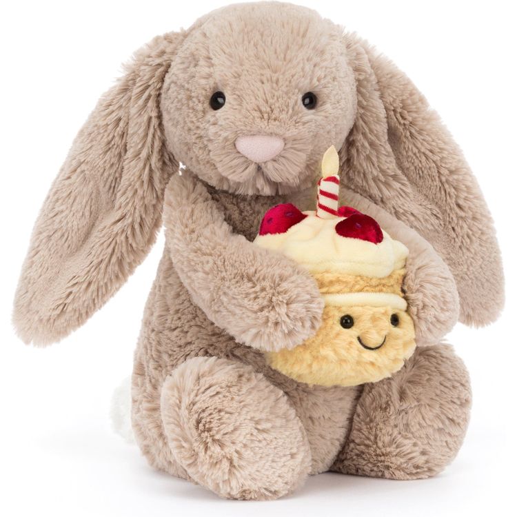 Bashful Beige Birthday Bunny