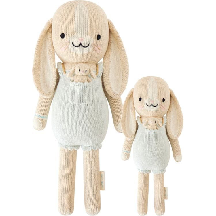 Little 13" Briar the Bunny Hand-Knit Doll