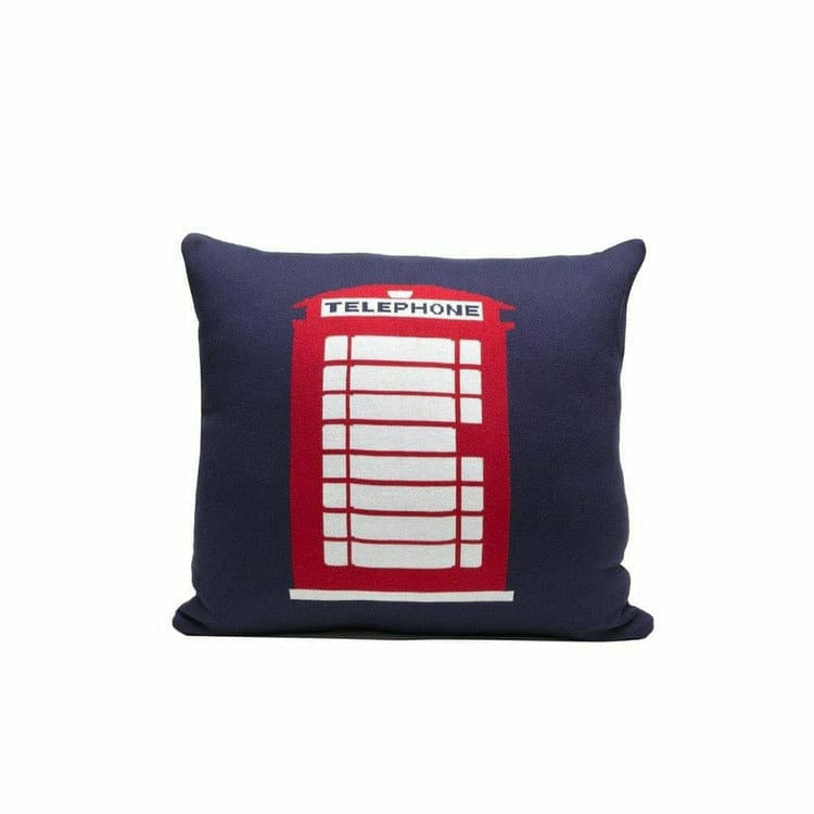 London Phone Booth Pillow
