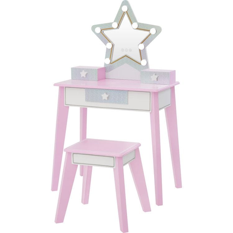 Fantasy Fields Little Princess Star Vanity with LED Mirror