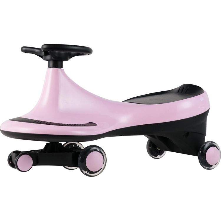 Freddo Toys Swing Car with Flashing Wheels - Pink