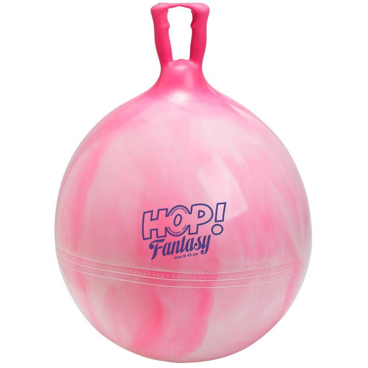 Gymnic Hop 45 - 18 inch Hop Ball Swirl Pink