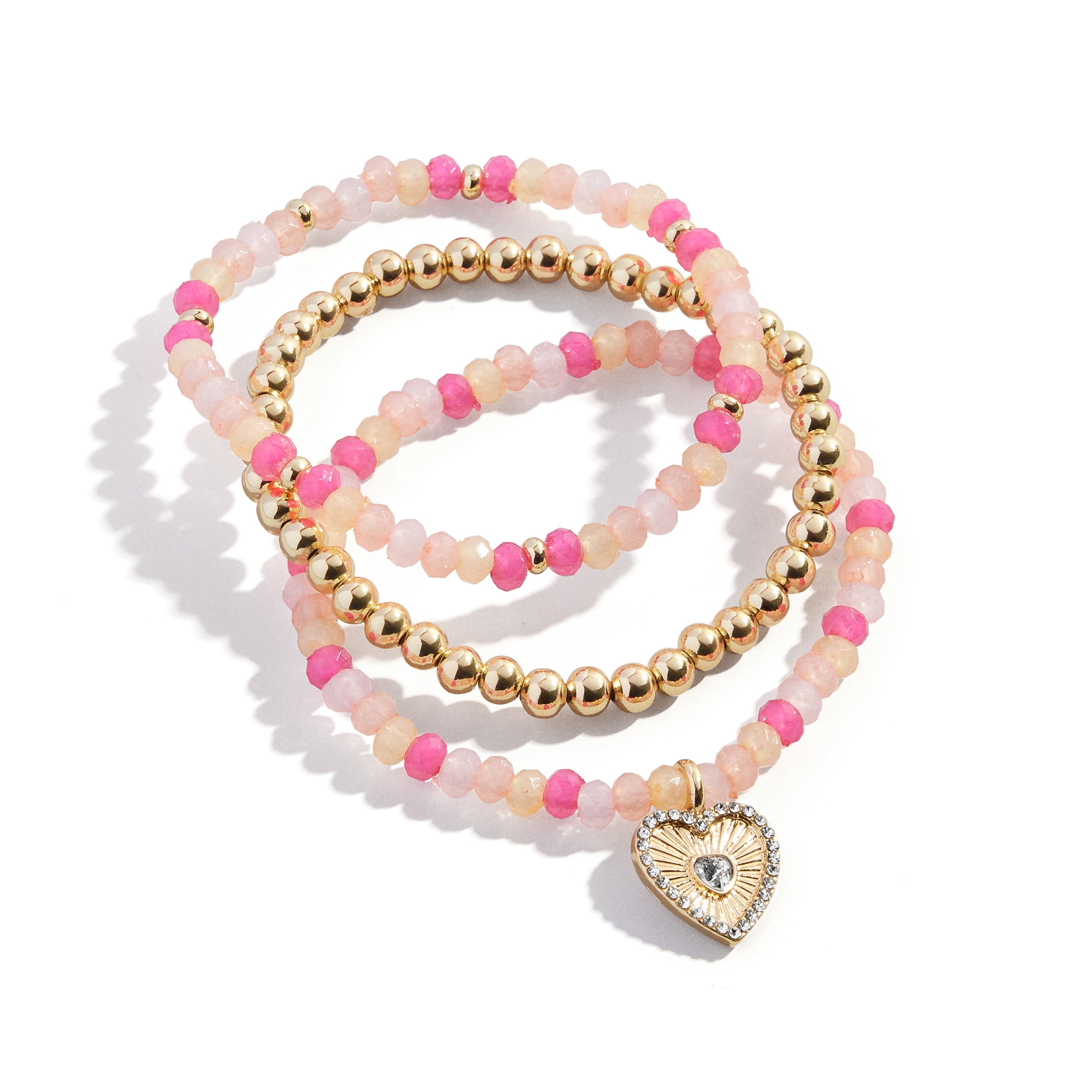 Heart Bracelet Set of 3