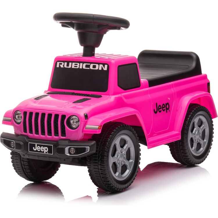 Jeep Rubicon Foot to Floor Ride On - Pink