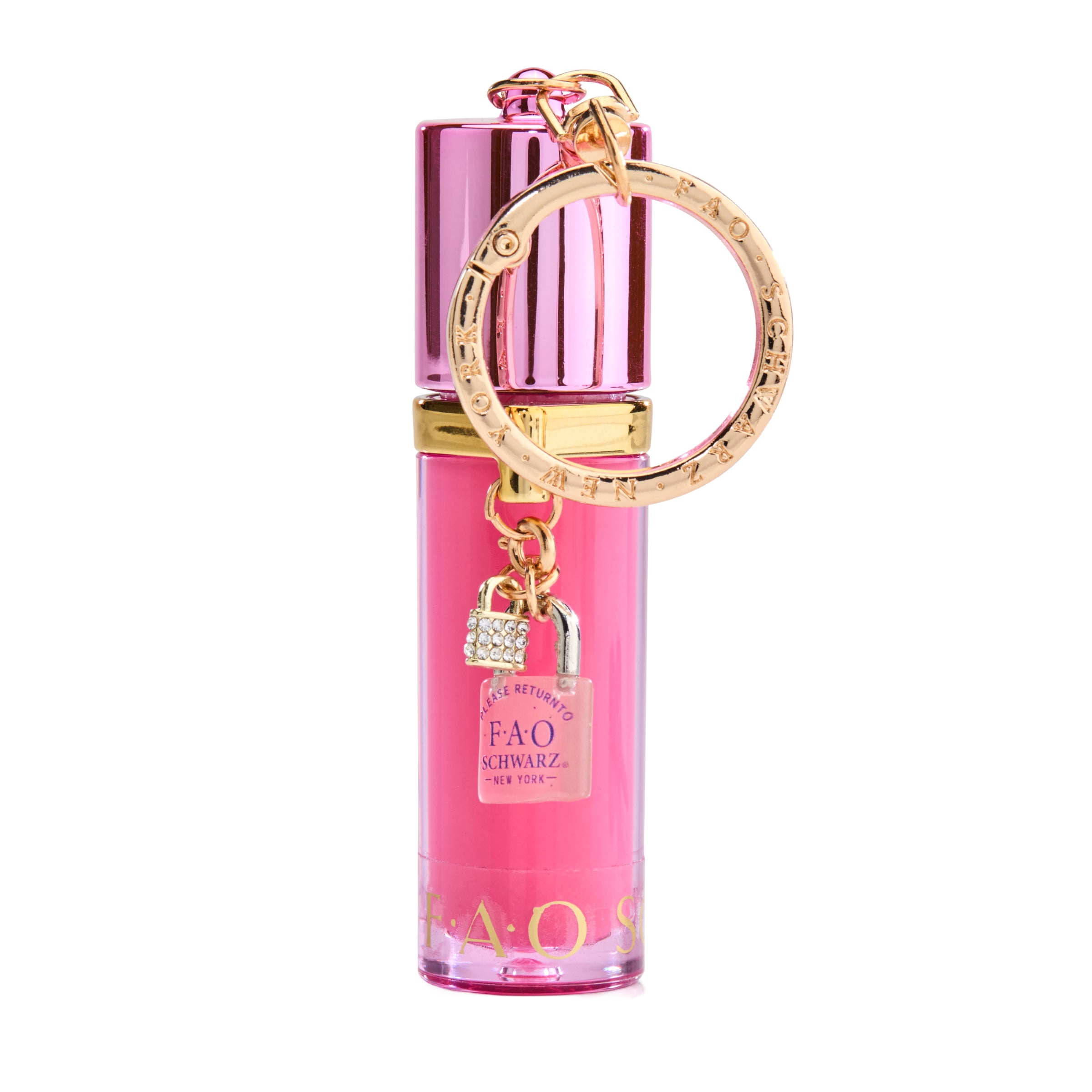Lip Gloss Keychain – Bubble Gum