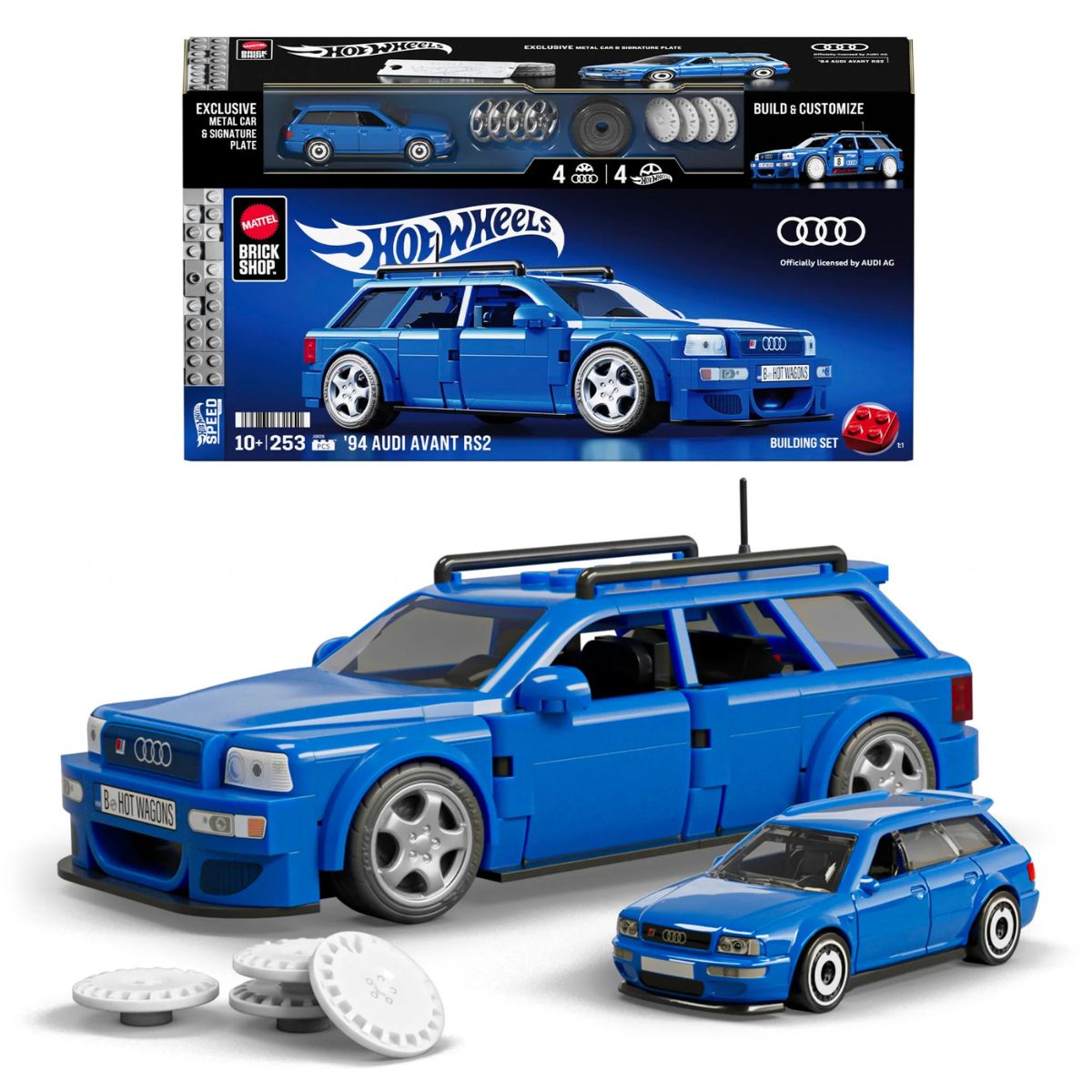 Mattel Brick Shop Hot Wheels ’94 Audi Avant RS2