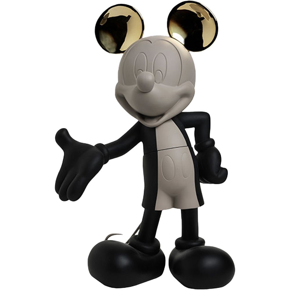Mickey Mouse 12" Kelly Hoppen Figurine - Black, Taupe & Gold