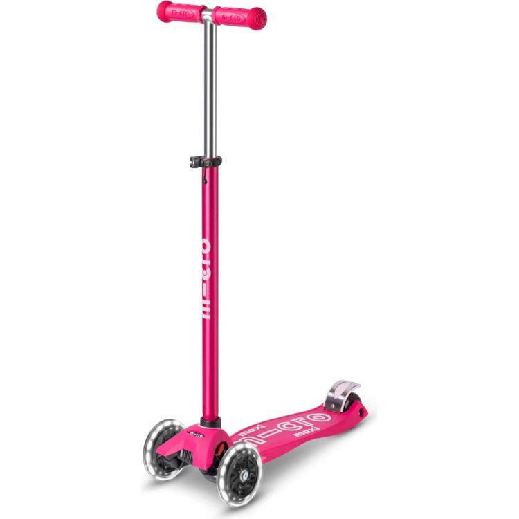 Micro Maxi LED Scooter - Pink