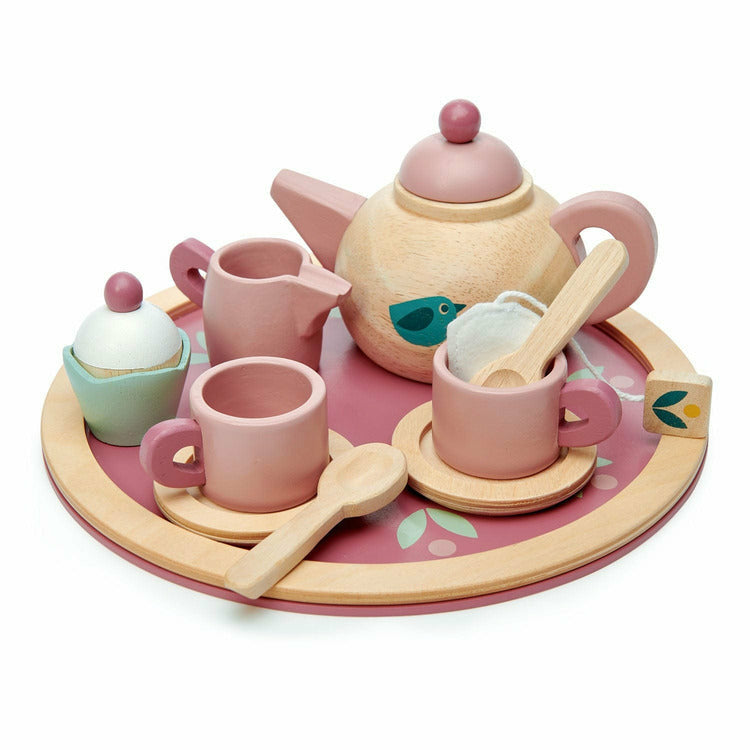 Mini Chef Wooden Birdie Tea Set