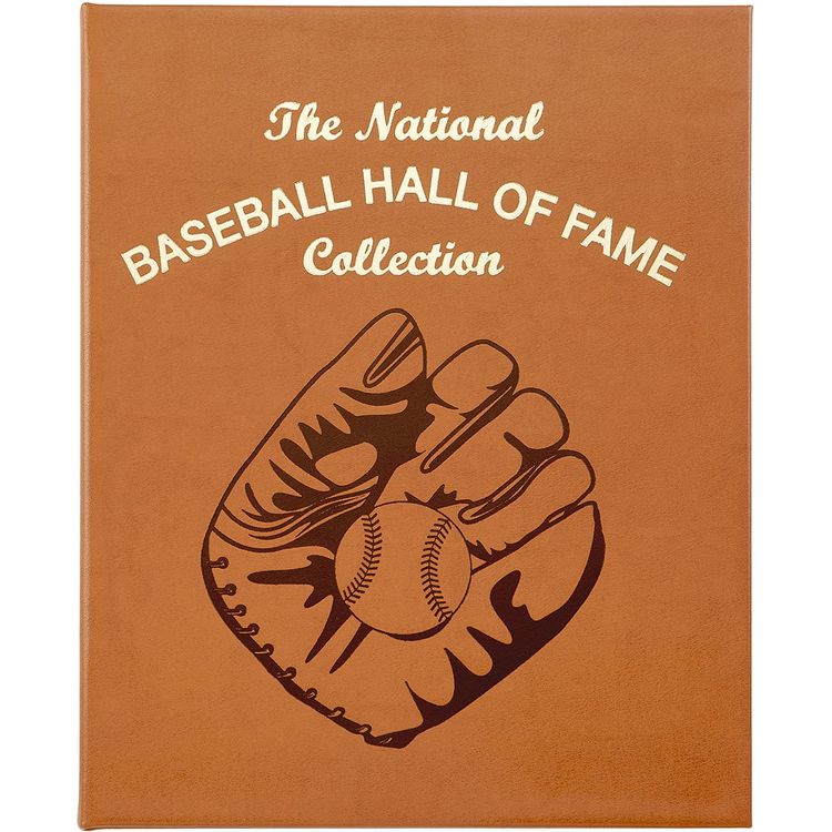 National Baseball Hall of Fame Book Leather Edition