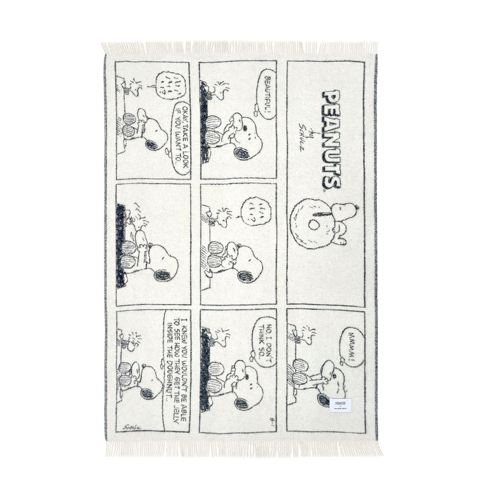 Peanuts Blanket - Doughnut Comic