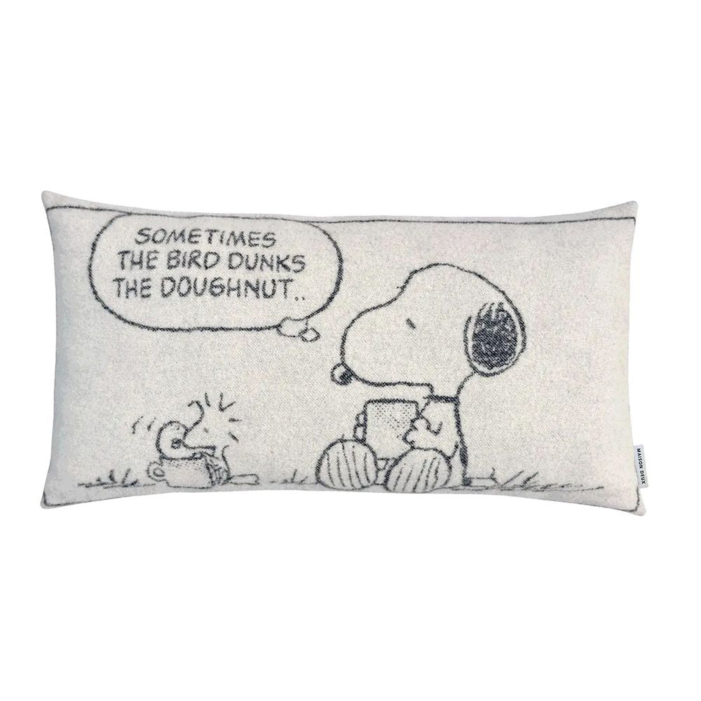 Peanuts Cushion Cover XL - Doughnut Comic