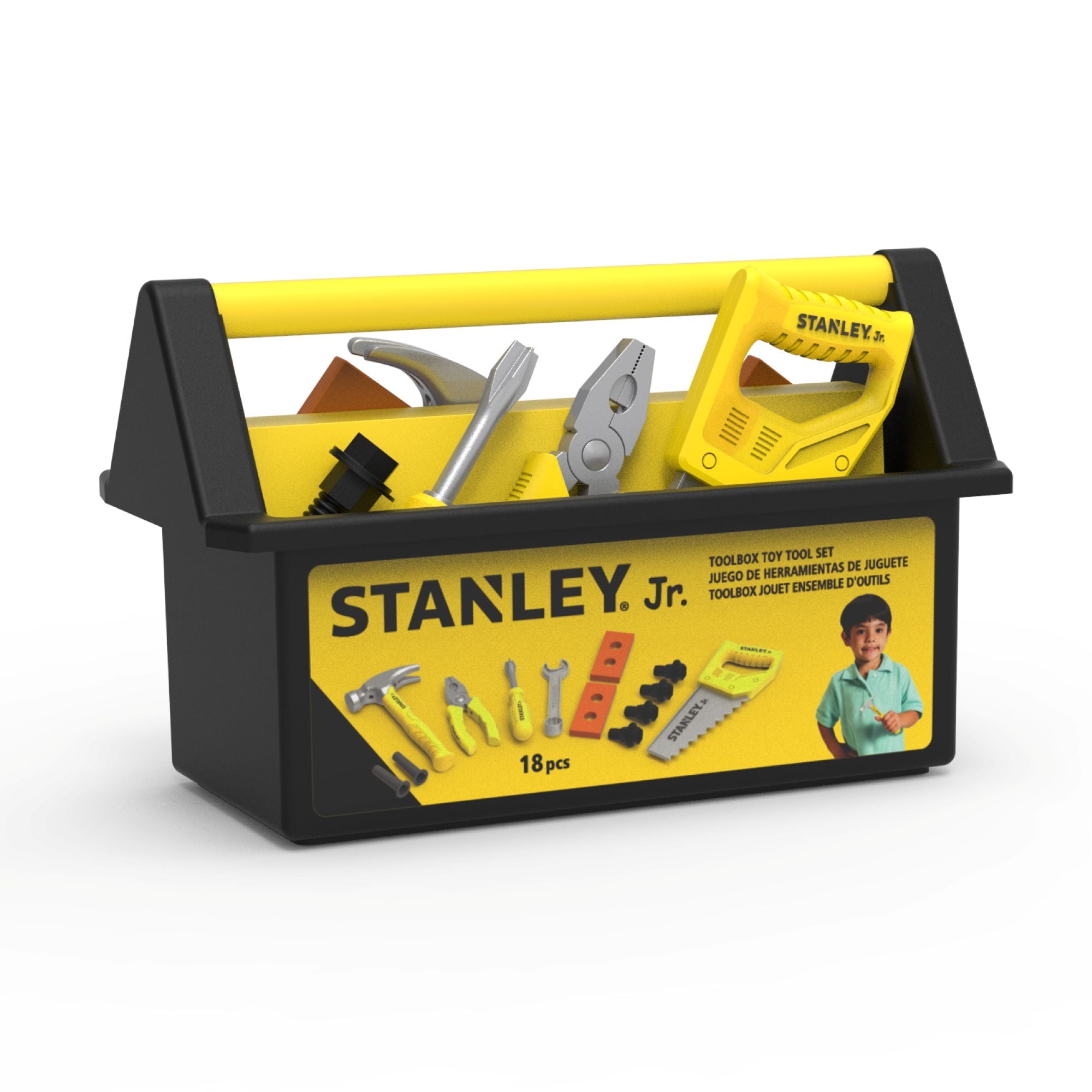 Kids Tool Box - 18-Piece Toy Tool Set