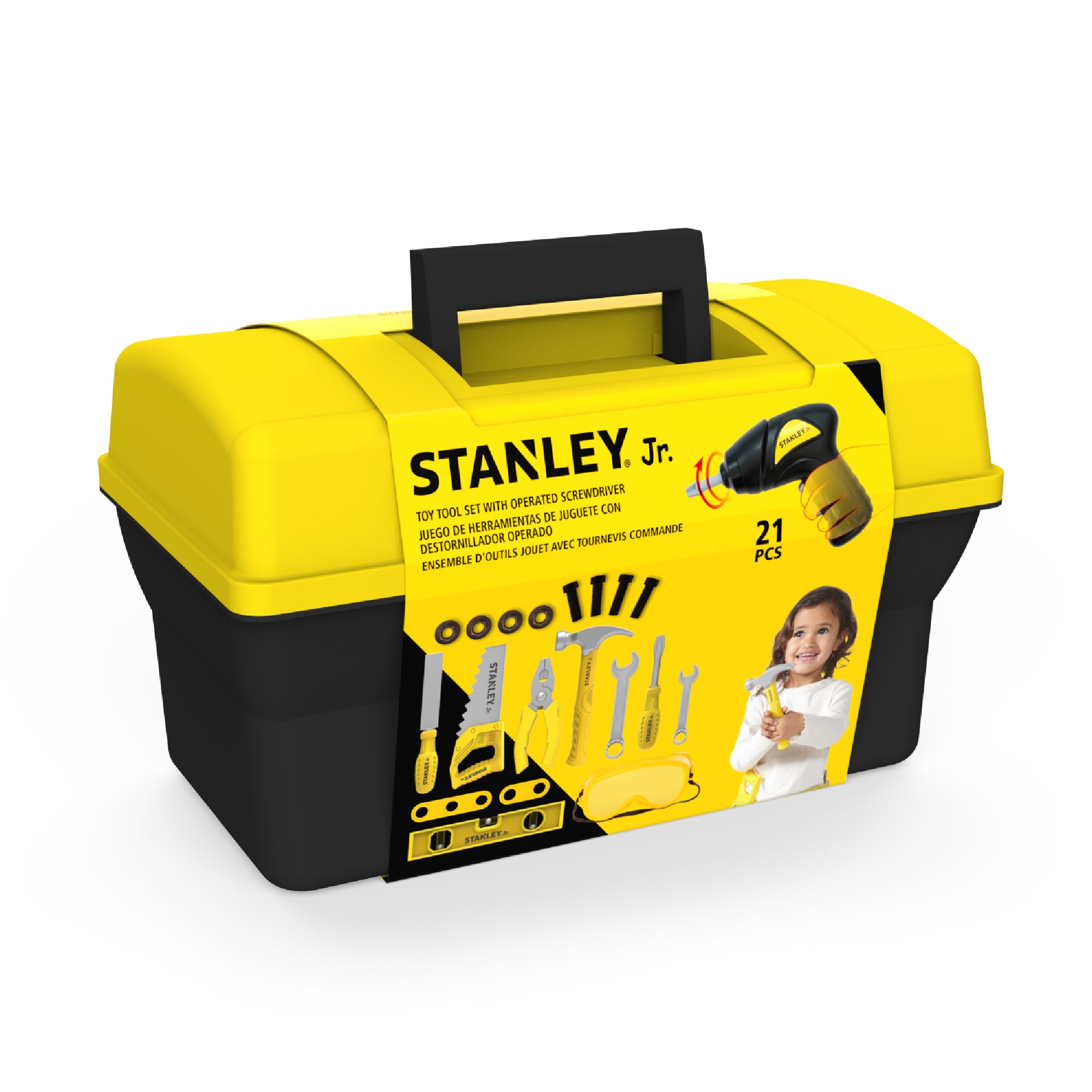 Pretend Play Toolbox Set- 21 Pieces