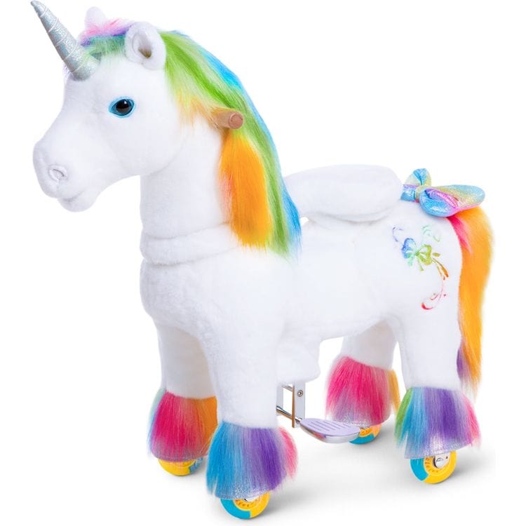 Rainbow Model X Ride-On Unicorn - 3-4 Years