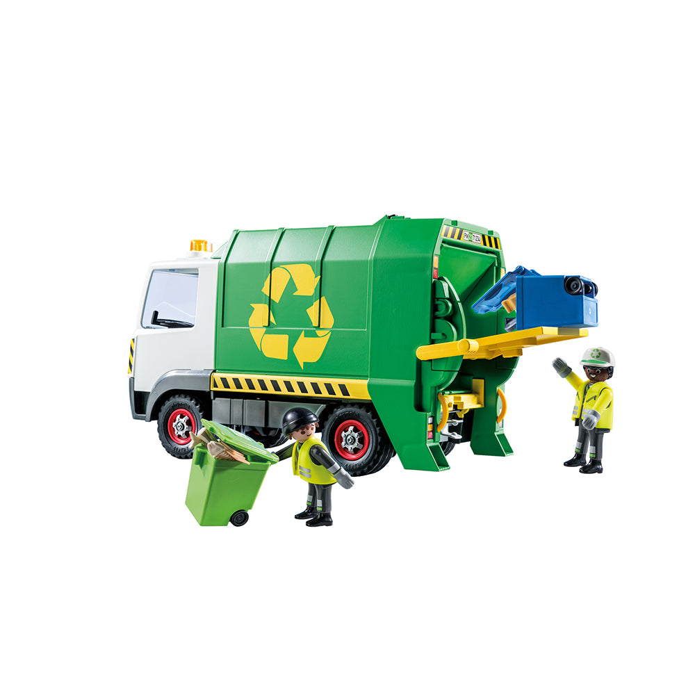Recycling Truck with Accessories and 2 Figures