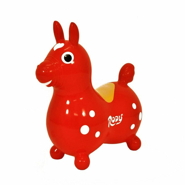 Red Rody Horse Inflatable Bouncer Ride-on