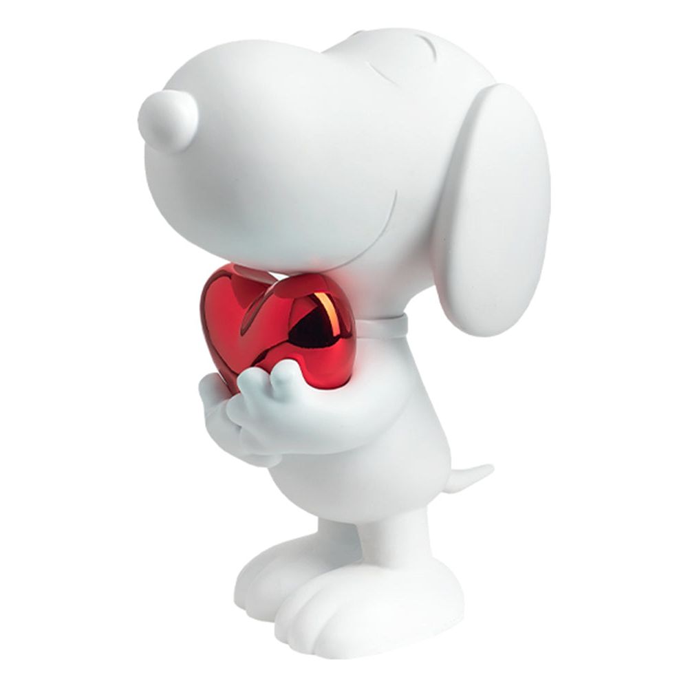 Snoopy Heart White & Red  11in