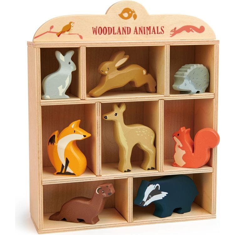 Wooden Woodland Animals Set